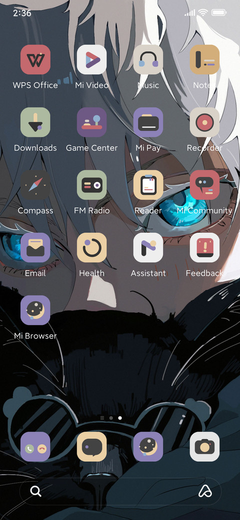 White haired youth screenshot