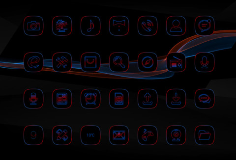 红与蓝 screenshot