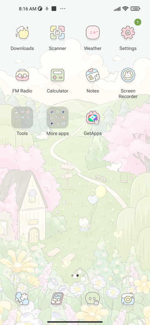 Spring garden  screenshot