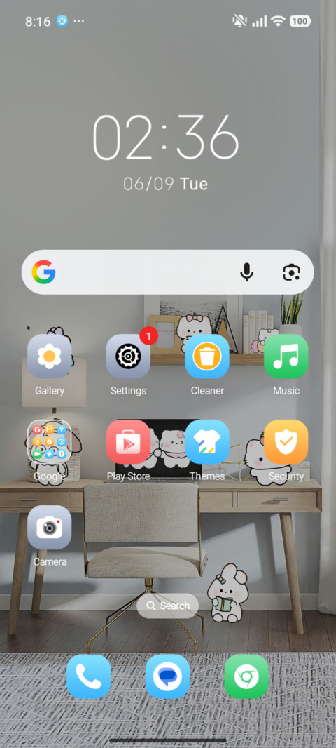 Cute Desk Study screenshot