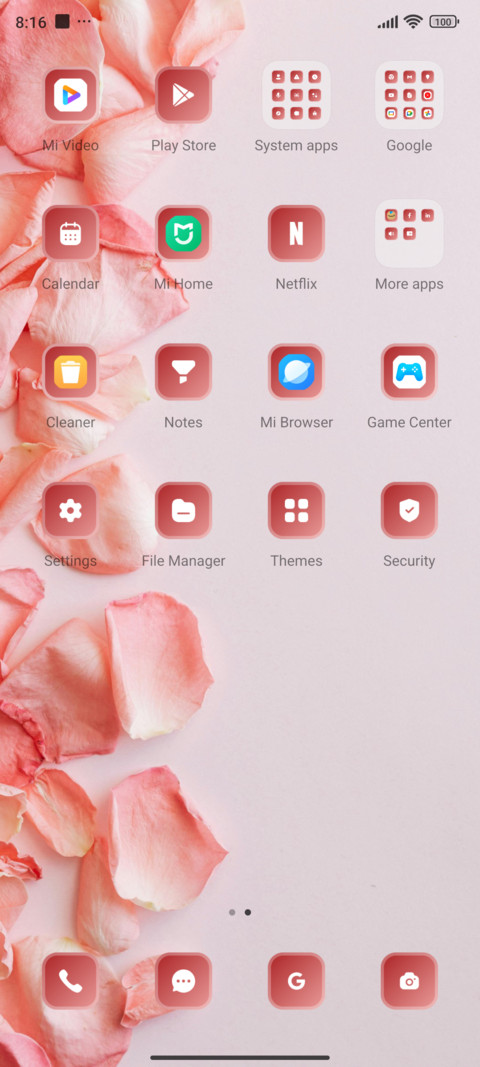 Petals screenshot