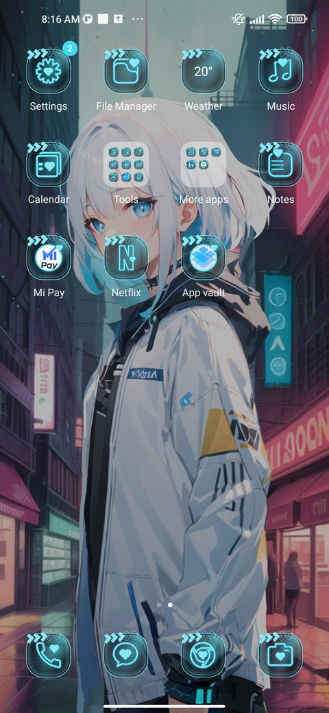 Cyber City Glory screenshot