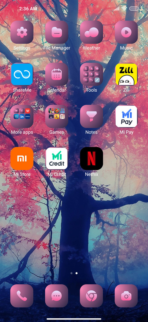 Tree screenshot