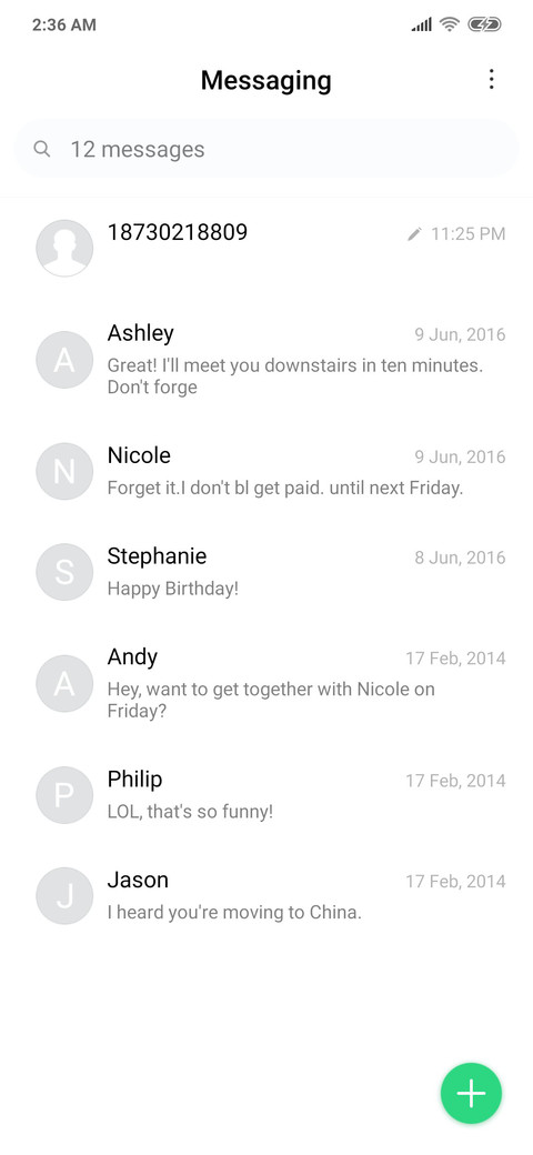 Blue screenshot