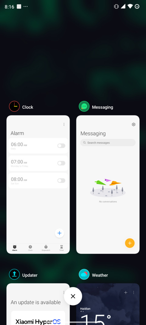 Neon Cyberware UI screenshot