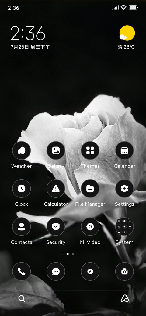 Mist Window screenshot