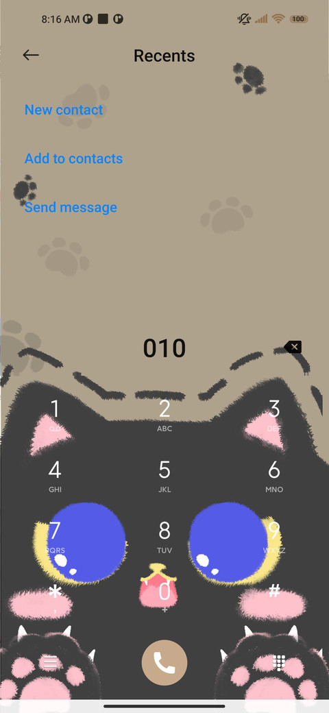 Big eyed black cat screenshot