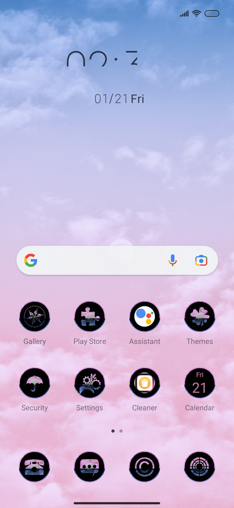 Pastel Moon screenshot