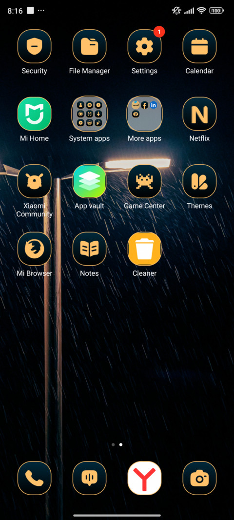 Rain Glow screenshot
