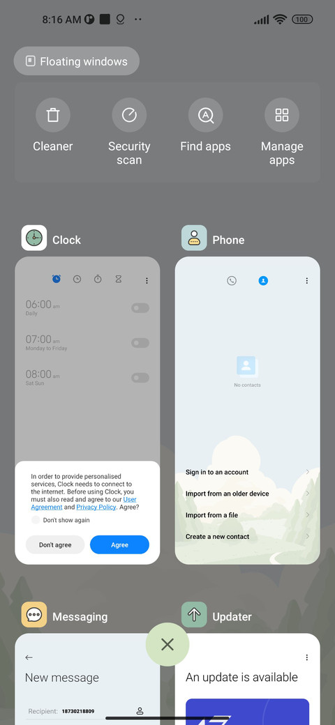 Graze screenshot
