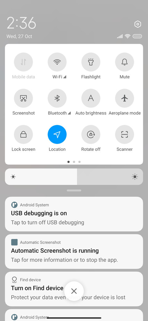 Element switching screenshot