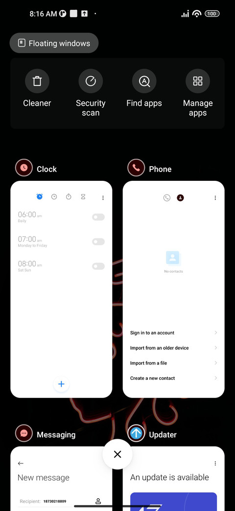 Neon Dryer screenshot