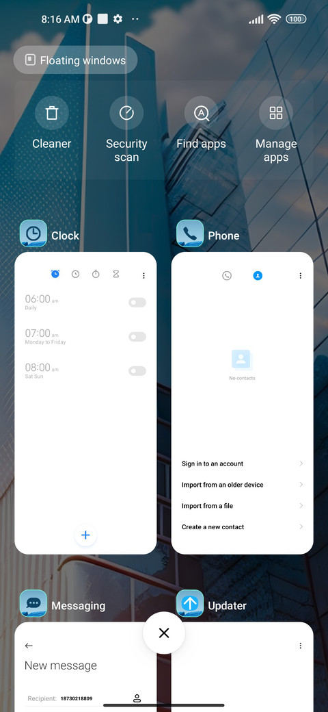 building morning screenshot