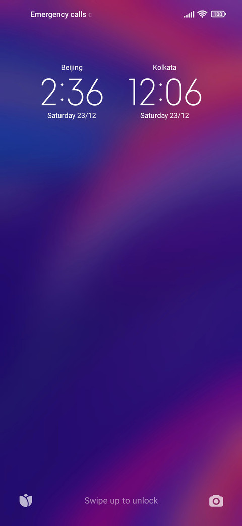 I purple screenshot