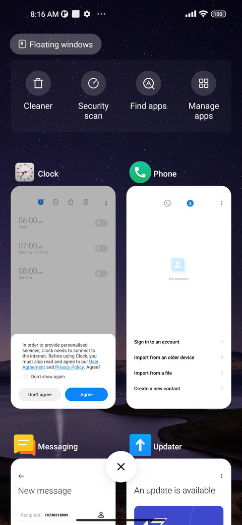 Starry Sky screenshot