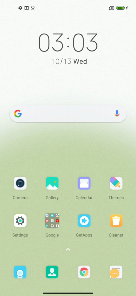 Simple color screenshot