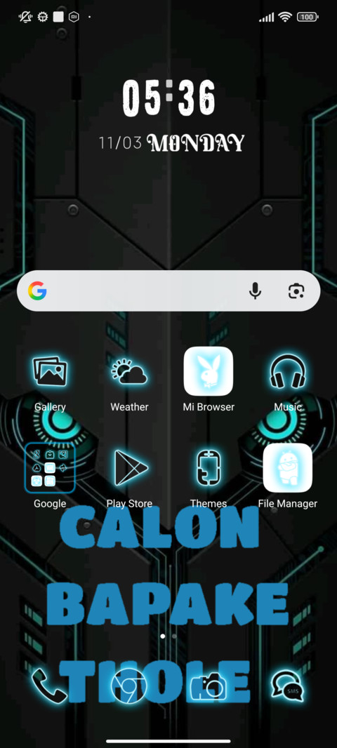 CALON BAPAKE THOLE screenshot