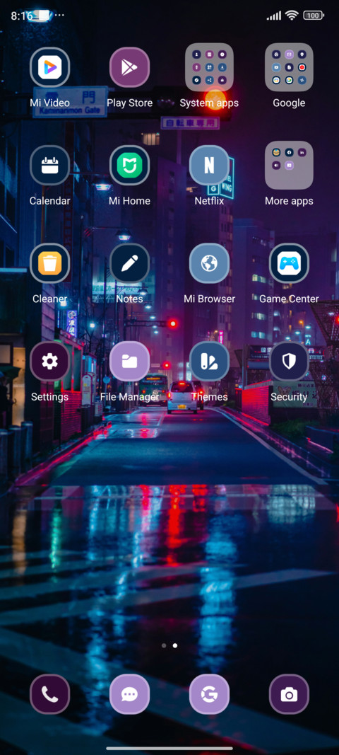 Neon Night screenshot