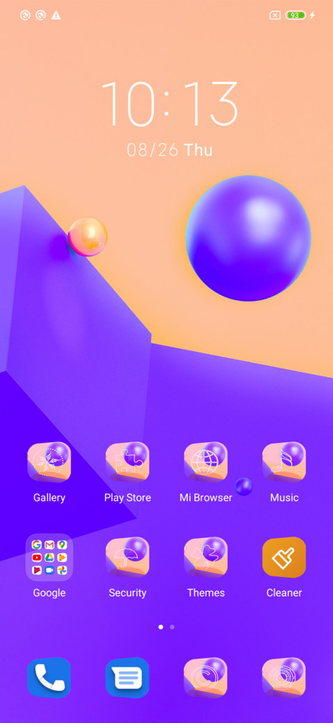 Purple Ball screenshot
