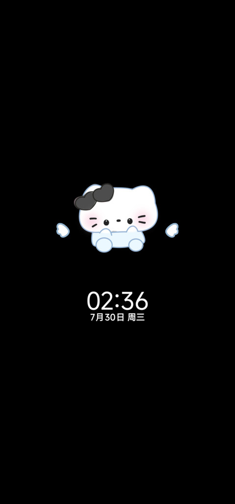 简约平铺 小猫碎片 screenshot