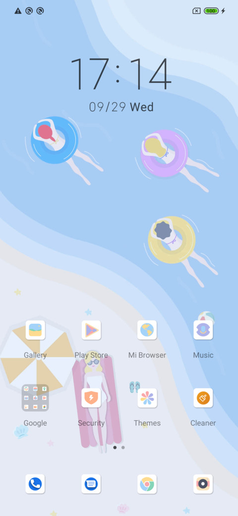 Simple summer screenshot