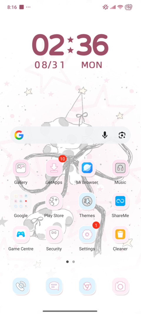 Pink‑Black Pup screenshot