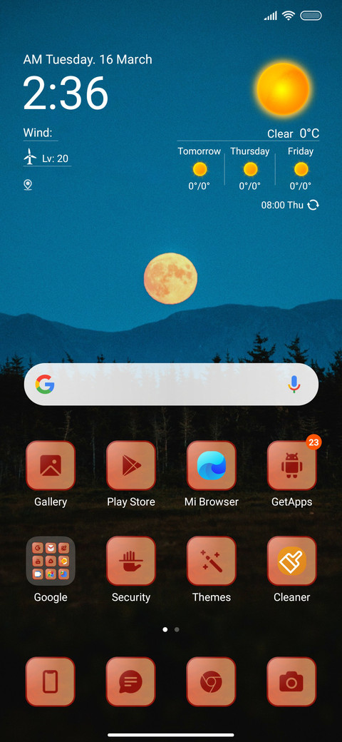 Moon View screenshot