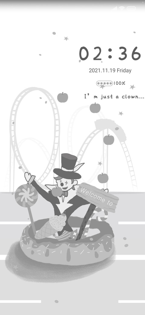 I am a clown screenshot