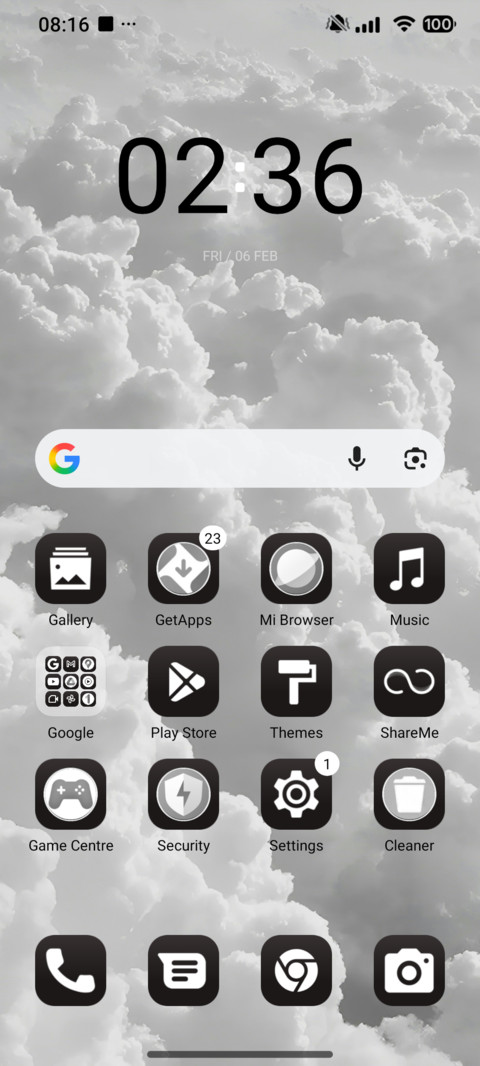 White Clouds screenshot