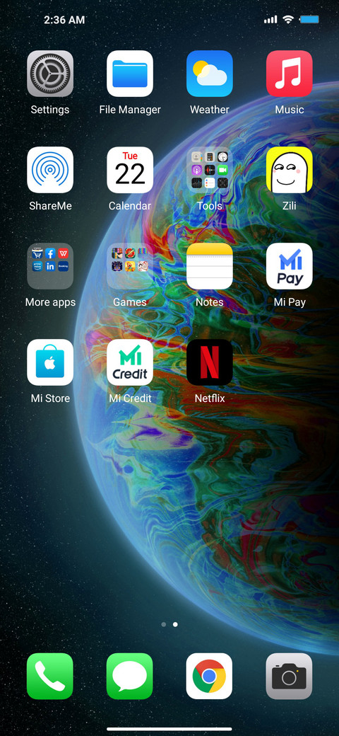 iOSkB screenshot