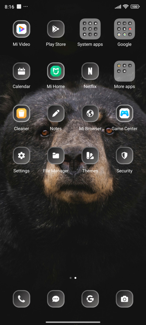 Bear screenshot