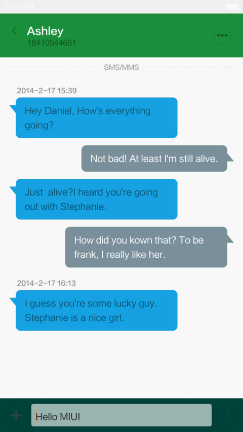Droid LM screenshot
