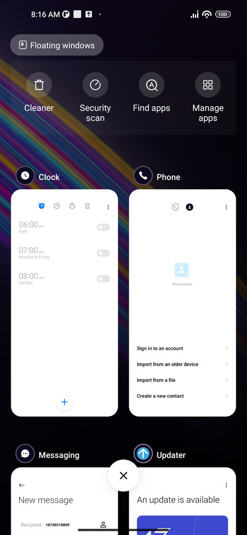 Multicolored Lines screenshot