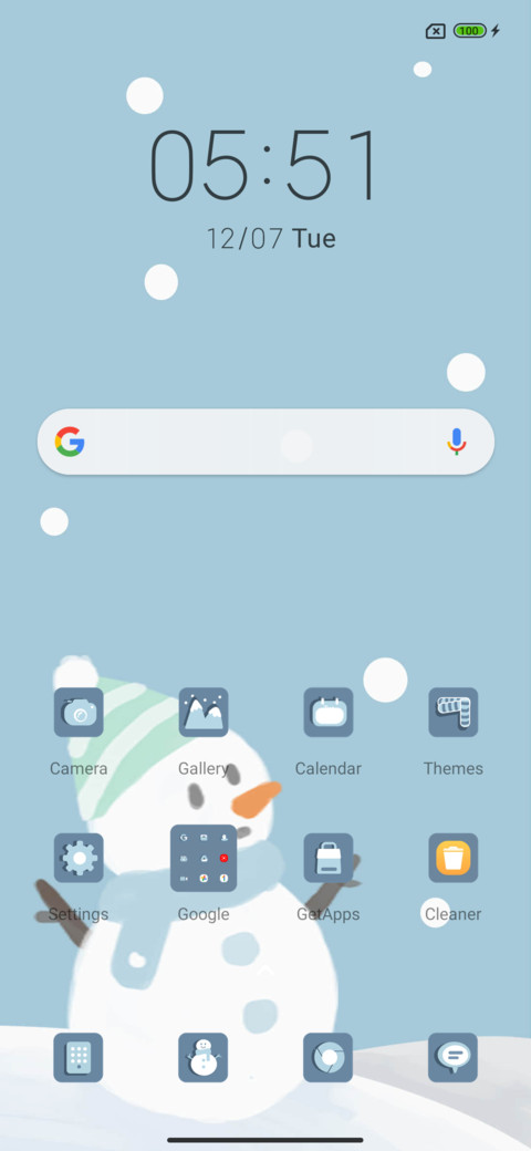 Snow winter screenshot