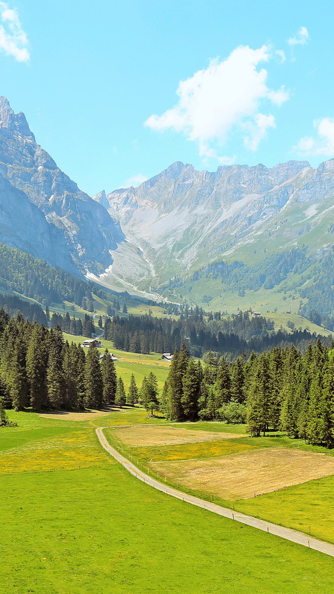 Foot of the alps screenshot