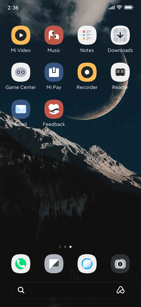   moon  mountains screenshot