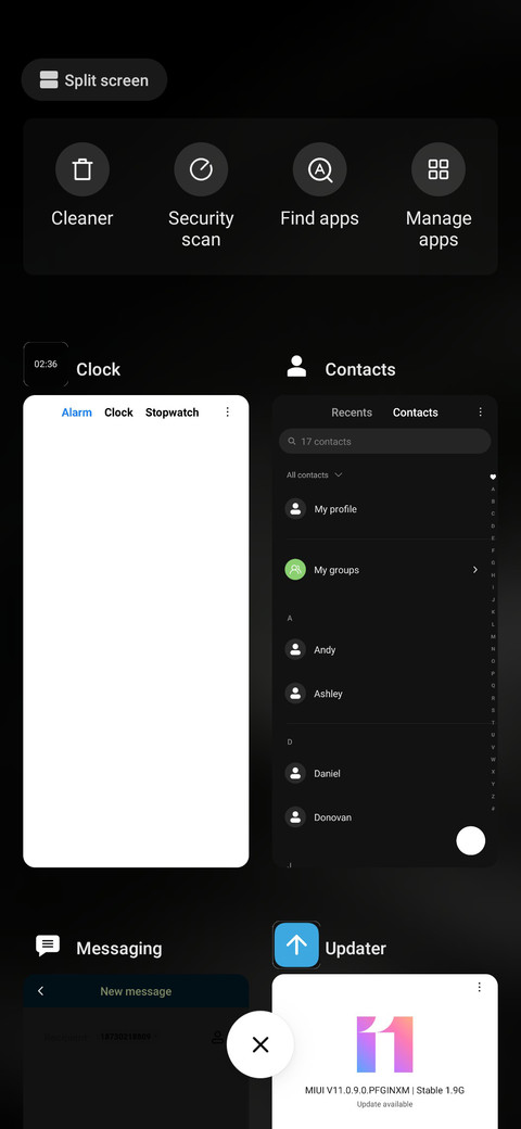 Black Lines  Dark _3MDS screenshot