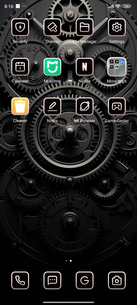 Machine screenshot