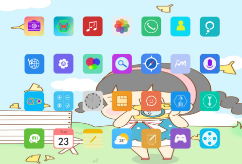 可爱女孩（动漫卡通） screenshot