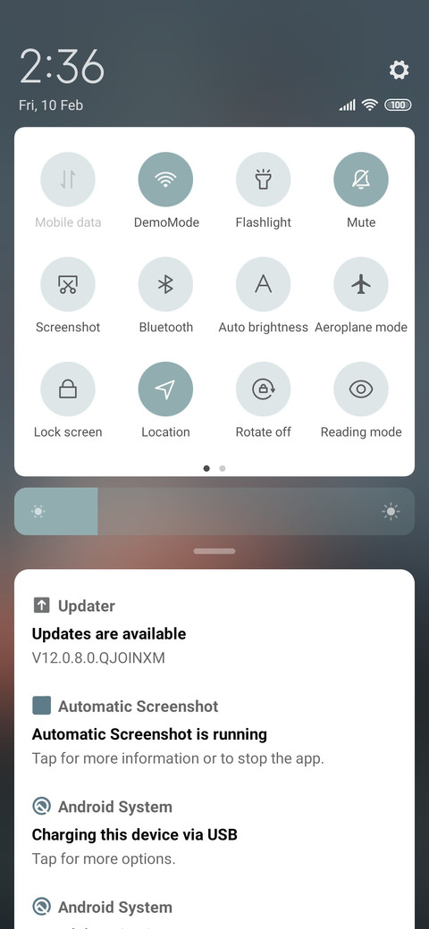 Landscape screenshot