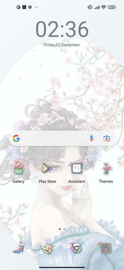 Falling Flowers screenshot