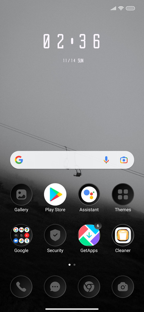 Top view screenshot
