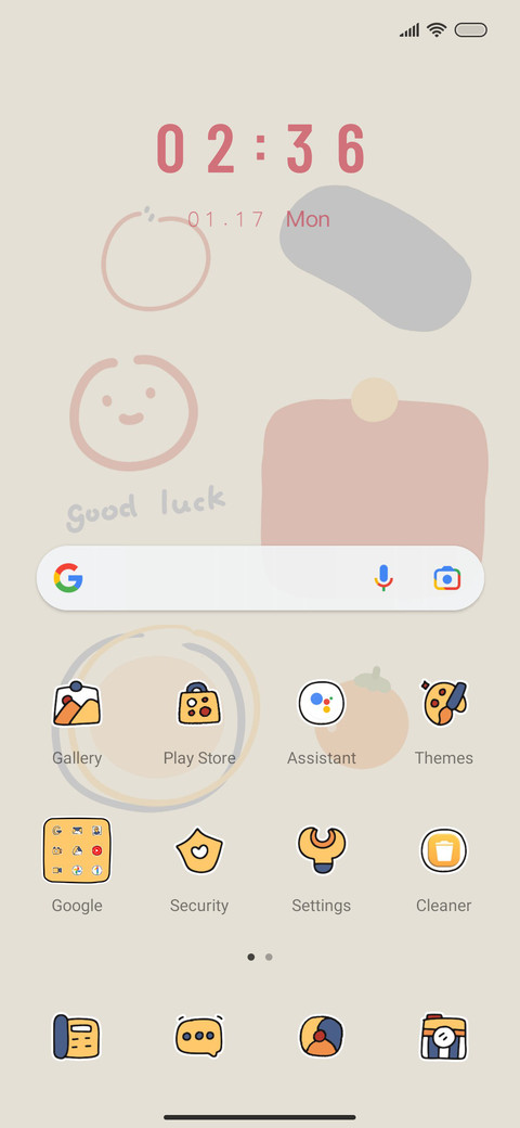 text stickers screenshot