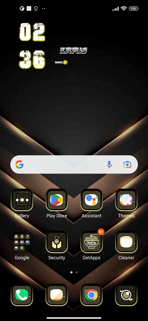 GOLDEN BLVCK V12.5 screenshot