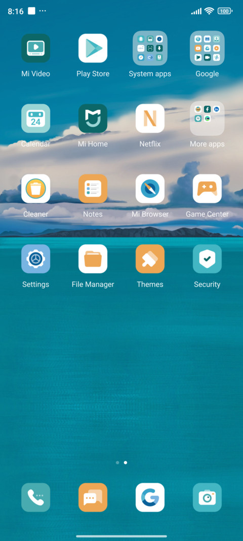 Blue Lake screenshot