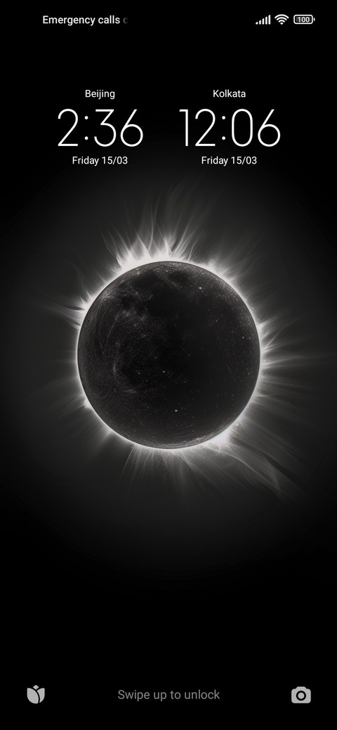 Eclipse of the sun screenshot