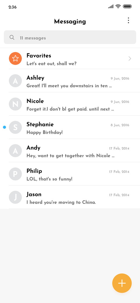josefin sans bold screenshot