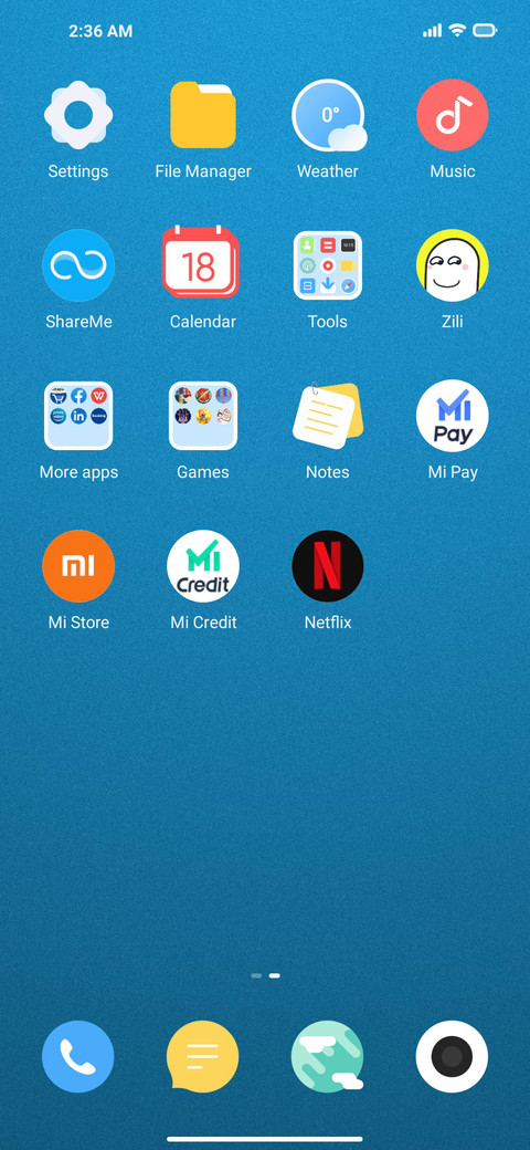 Minimise screenshot