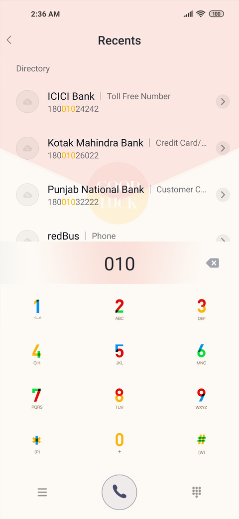 Brocade bag screenshot