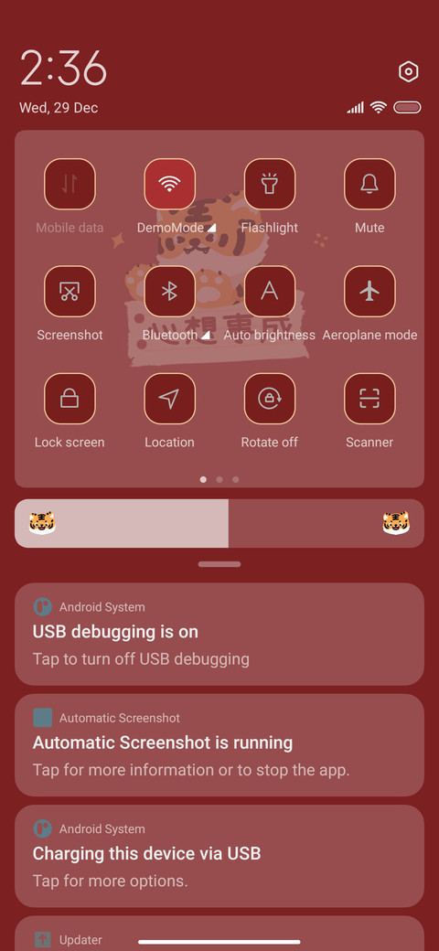 Fortune tiger screenshot
